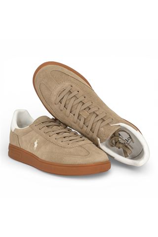 Sneaker uomo Polo R.L. in camoscio colore sabbia. POLO RALPH LAURENT | 809967889-002